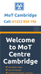 Mobile Screenshot of cambridgemotcentre.co.uk